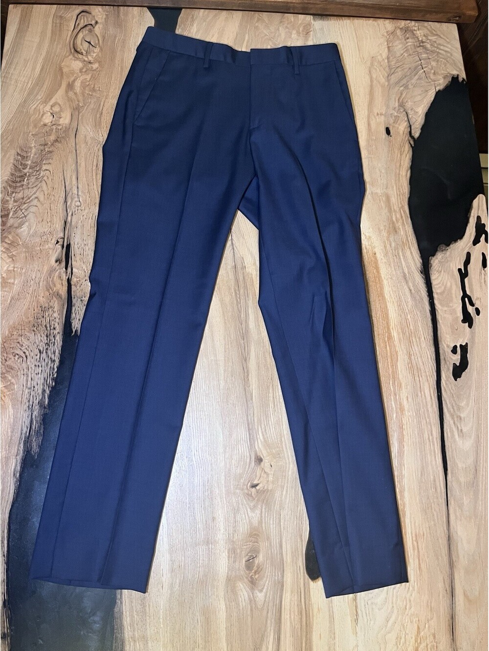 Bonobos Dress Pants Mens 29 Blue Slim Fit Wool Fratelli Tallia di Delfino Italia